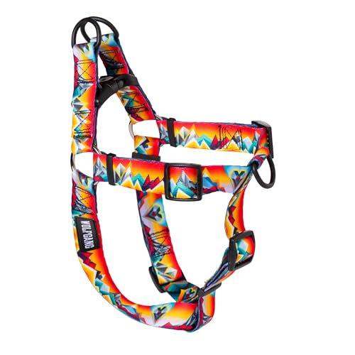 Wolfgang Man & Beast Animal Harness in Small (5/8 Inch x 12-18 Inch), MountainVibes Print