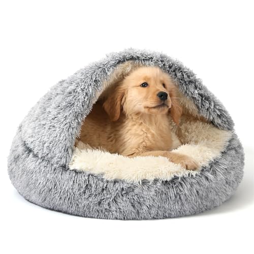 NOYAL Pet Bed Mat in Large 27.5'', Gradient Dark grey