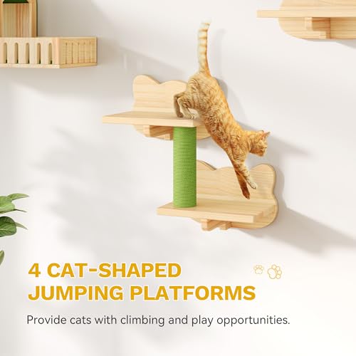 YITAHOME Pet Activity Structure in 21 pieces, Burlywood