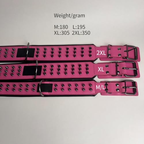 Molteriqo Animal Collar in M-neck 33-41cm, Pink