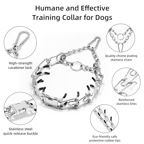 Aheasoun Animal Collar in Large,4.0mm,23.6-Inch, with Buckle