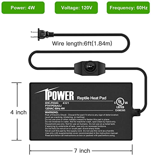 iPower Pet Supplies in 4" X 7", Black-2 Pack