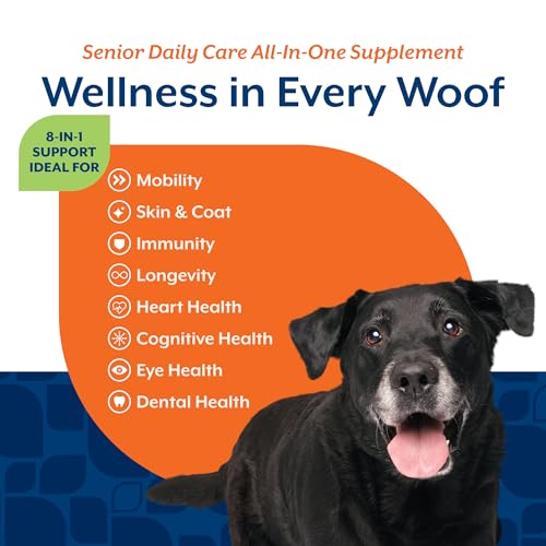 NaturVet Animal Vitamin in Senior- 60 Soft Chews, Life Stages