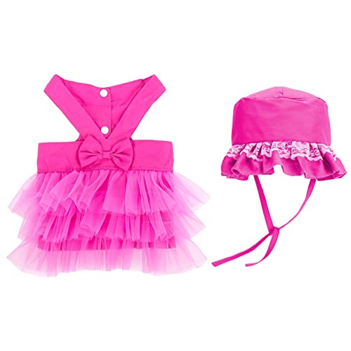 apott Pet Apparel in Small, Rose Red