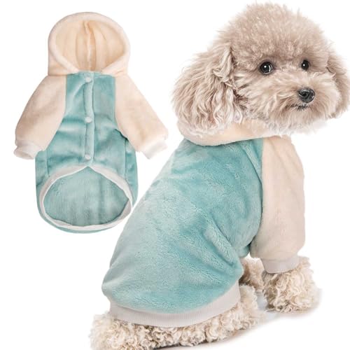 FABRICASTLE Pet Apparel in XX-Small, Green-Cream
