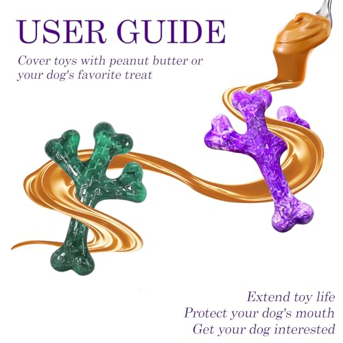 Frienhund Pet Toy in 4-PacK Beef, Purple & Green