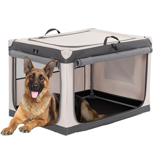 A 4 Pet Animal Cage in 40.0"L x 25.0"W x 25.0"H, Grey