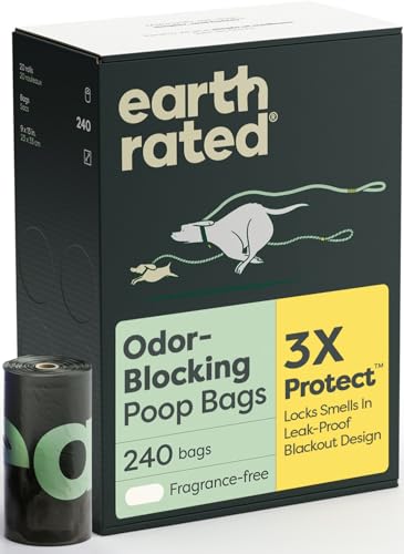 Earth Rated Waste Bag in 240 Bags, Black