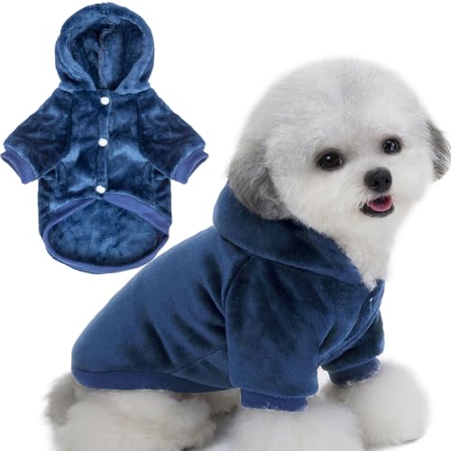 FABRICASTLE Pet Apparel in XX-Small, Navy