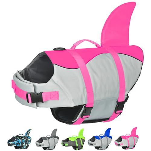 Doglay Pet Apparel in X-small, Pink-Shark