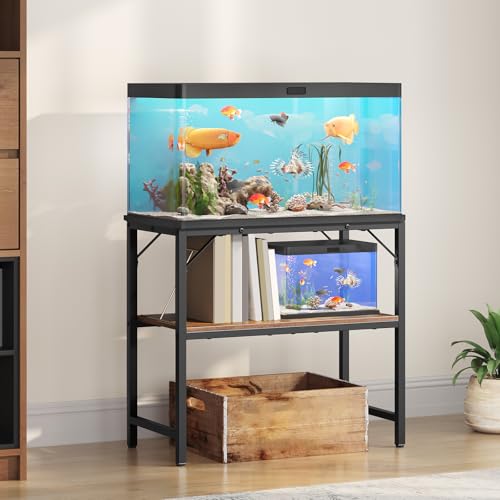 MAHANCRIS Item Stand in 30 Gallon, Rustic Brown