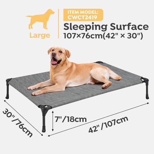 Veehoo Pet Bed Mat in 42.0"L x 30.0"W x 7.0"Th, 2Packs- Black Silver