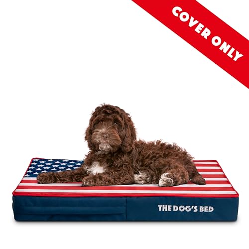 The Dog's Balls Pet Supplies in Medium Spare Cover (4" Deep), Stars & Stripes (USA)