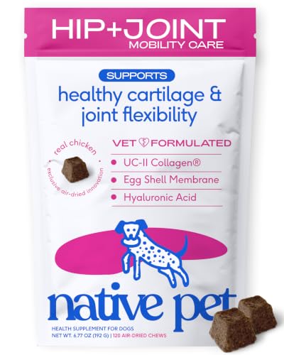 Native Pet Animal Nutritional Supplement in 120 Servings, Mobility Care