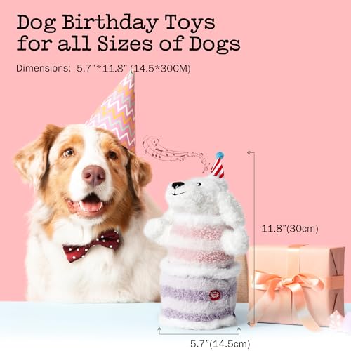 Fuzzwoof Pet Toy in White