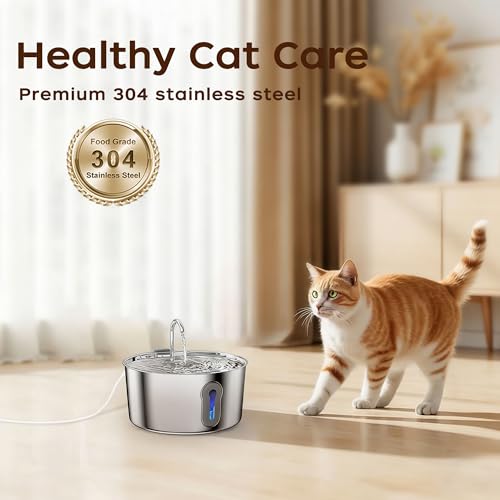 JLVDXN Animal Water Dispenser in 135oz Large Cat Fountain