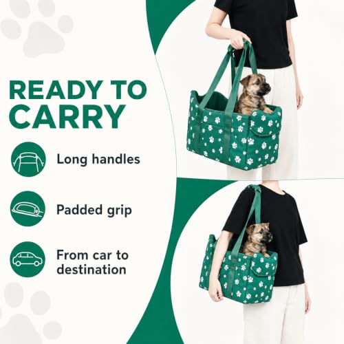 Cullaby Pet Seat in Wilderness Green