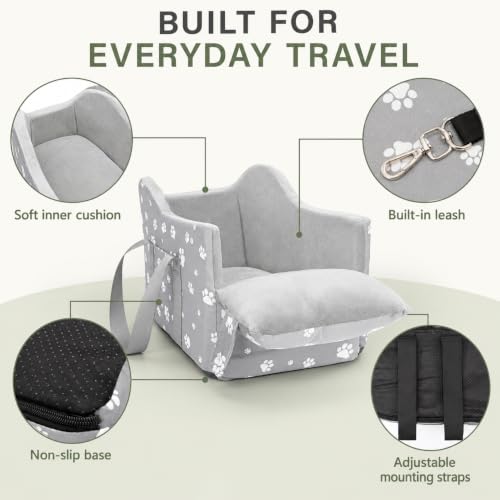 Cullaby Pet Seat in Small, Grey