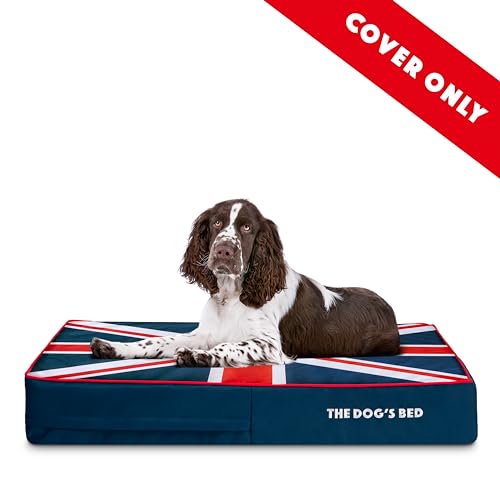 The Dog's Balls Pet Supplies in Large Spare Cover (6" Deep), Union Jack (UK)