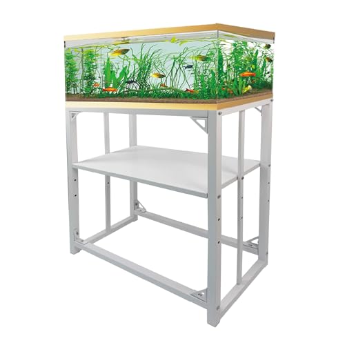 MEWSDEN Item Stand in (20 Gallon)24.8"x13", White