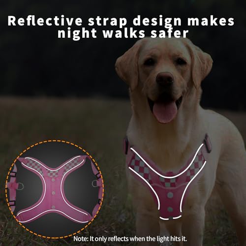 SAEGYPET Animal Harness in L, Pink (denim)