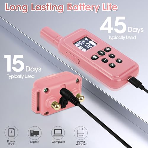 FASHILEAD Animal Collar in Small, Pink