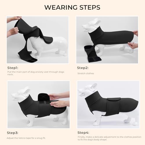 Haloumoning Pet Apparel in X-Small, Black