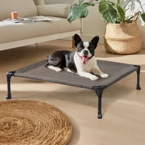 Veehoo Pet Bed Mat in 32.0"L x 25.0"W x 7.0"Th, Brown