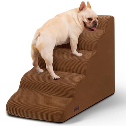 aodisman Animal Stair in Standard 5-Step 22.2"H, Brown