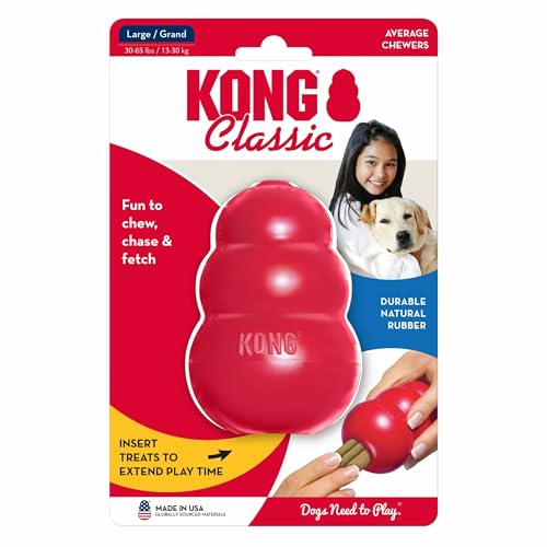 KONG Pet Toy in Large(2-Pack), Red