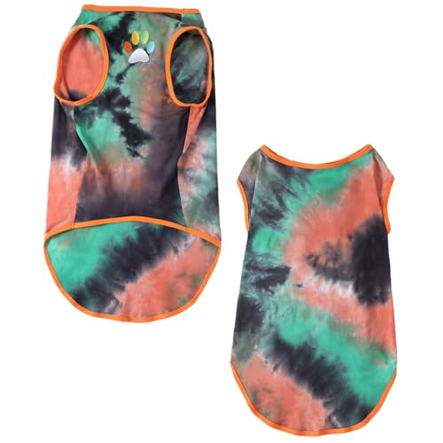 PriPre Pet Apparel in Medium, Vest Green
