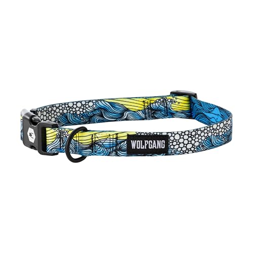 Wolfgang Man & Beast Animal Collar in Small (5/8 Inch x 8-12 Inch), DawnPatrol Print