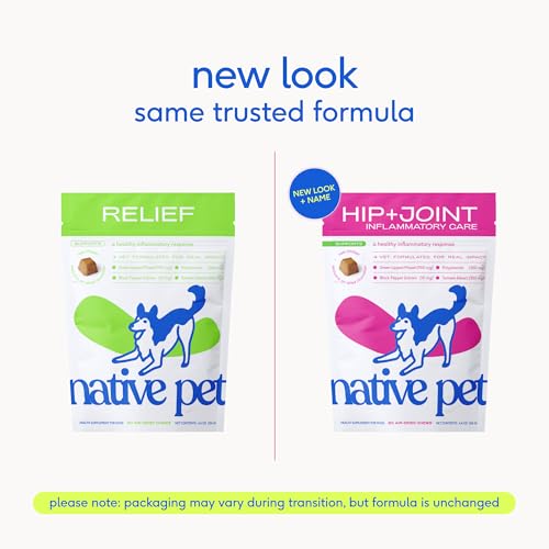 Native Pet Animal Nutritional Supplement in 60 Servings, Inflammatory Care