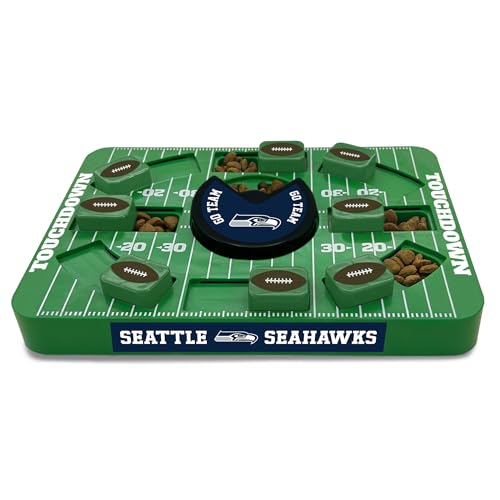 Pets First Pet Feeder in Large, SEATTLE SEAHAWKS