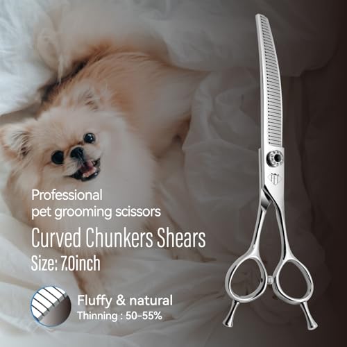 FENICE TOTEM Scissors in 7.0 inch, Curved Blender