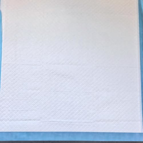 Gimars Disposable Incontinence Surface Protector in 36"x48" 40 Count, Blue