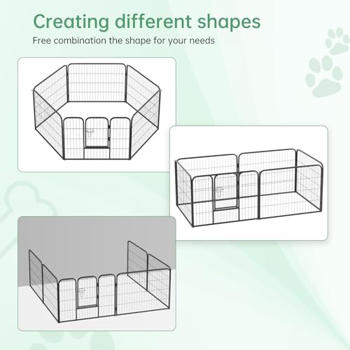 FDW Pet Playpen in Black
