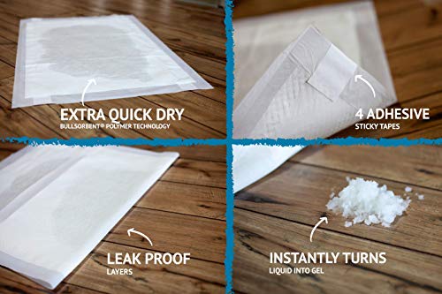 Bulldogology Pet Solutions Disposable Incontinence Surface Protector in 180-Count (24x35), White