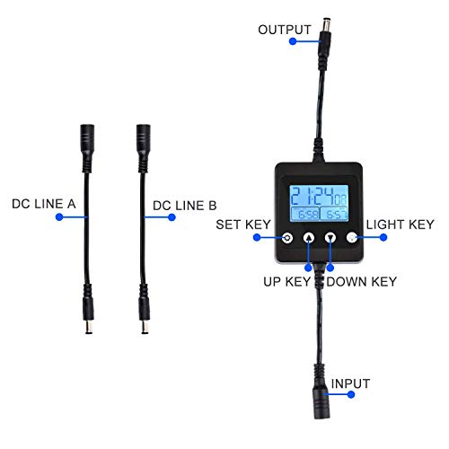 KZKR Lamp in 1 Timer / Dimmer, mutil