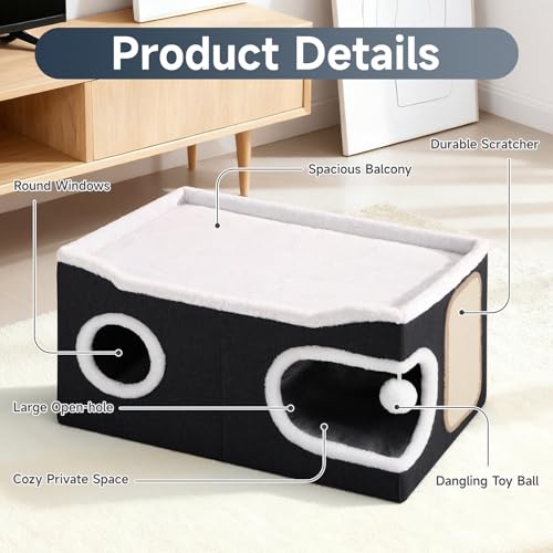Shikha Animal Shelter in Extra Large, Black