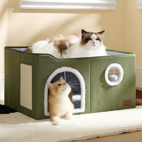 Bedsure Pet Activity Structure in Widen, Loden Green