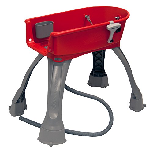 Booster Bath Pet Supplies in Medium, Red