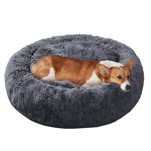 JOLLYVOGUE Pet Bed Mat in 23", Dark Grey