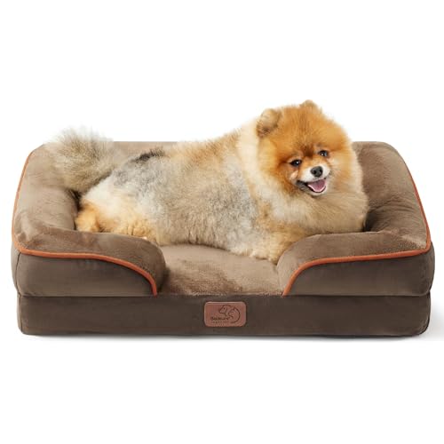 Bedsure Pet Bed Mat in 24"l X 18"w X 6"th, Brown
