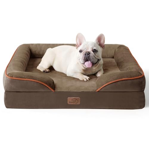 Bedsure Pet Bed Mat in 28"l X 23"w X 6.5"th, Brown