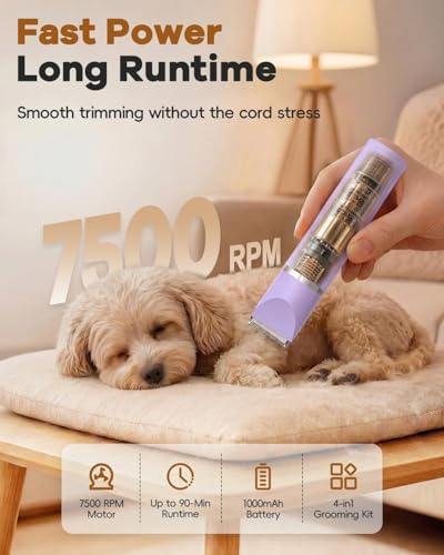 Veeconn Hair Trimmer in Purple
