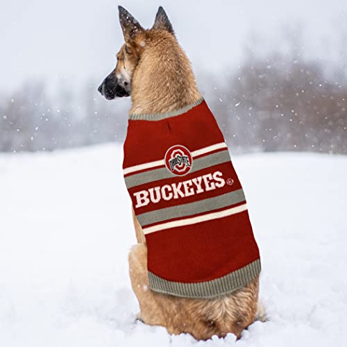 Pets First Pet Apparel in X-Small, Ohio State Buckeyes