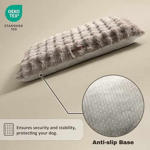 WDCOZY Pet Bed Mat in Medium（29"x21"), Fluffy-Beige