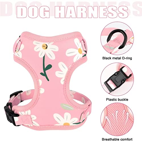 Beirui Animal Harness in XXS:Fit 2-6 lbs, Pink
