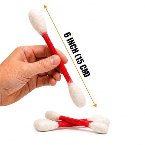 Glaciart One Pet Toy in Regular, Red Swabs
